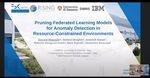 Pruning Federated Learning Models for Anomaly Detection in Resource-Constrained Environments